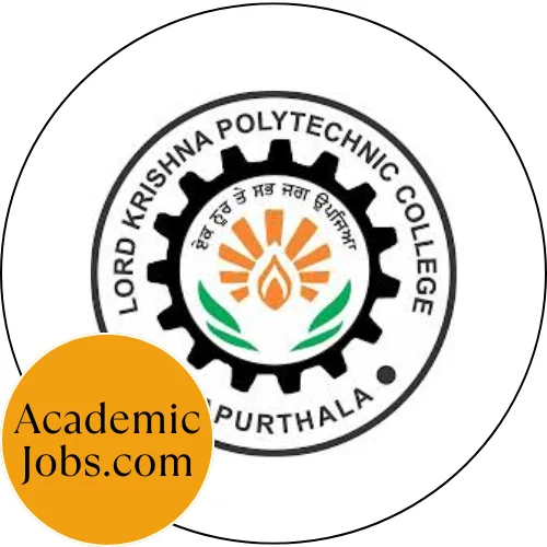 Lord Krishna College of Education, Kapurthala logo